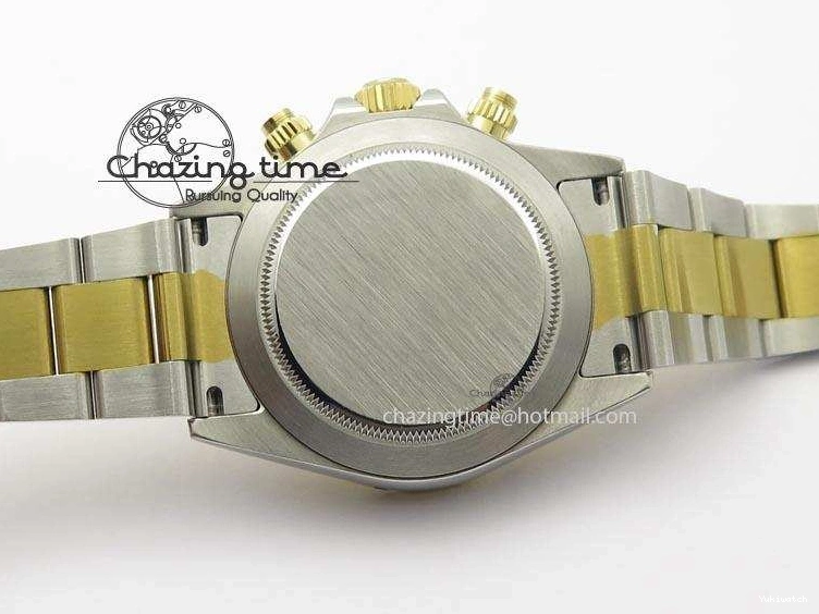 JF SS 116523 Gray On Best Bracelet A7750 YG Edition SS YG Dial Daytona 0312